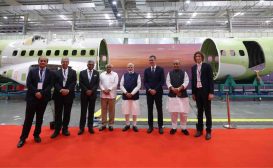 Tata Advanced Systems e Airbus inaugurano la linea di assemblaggio del C295 in India